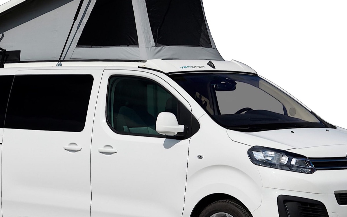 Wohnmobil zur Vermietung bereit für den Urlaub